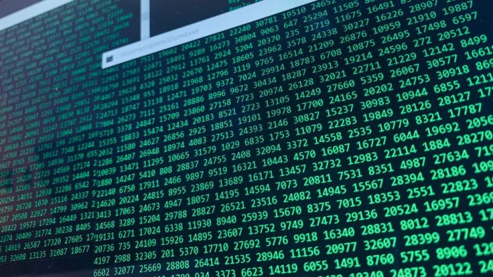 Concepto abstracto de ciberseguridad y tecnología de red